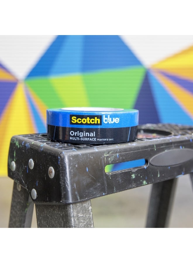 Scotch  Medium Strength Strong Adhesion UV-Resistant Painter's Tape Blue 0.7 Inch x 60 Yard 1010362 - Image 5