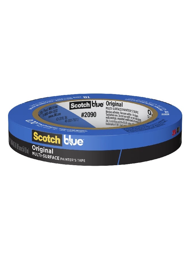 Scotch  Medium Strength Strong Adhesion UV-Resistant Painter's Tape Blue 0.7 Inch x 60 Yard 1010362 - Image 3
