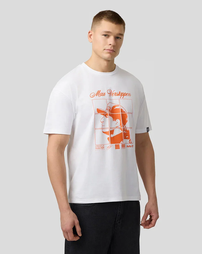 كاستور Oracle Red Bull Racing Unisex Max Verstappen Puzzle T-Shirt