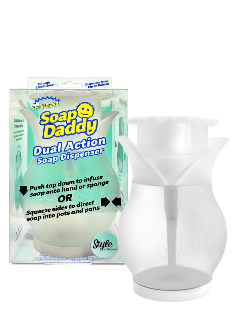 سكراب دادي موزع صابون مزدوج المفعول - Image 1