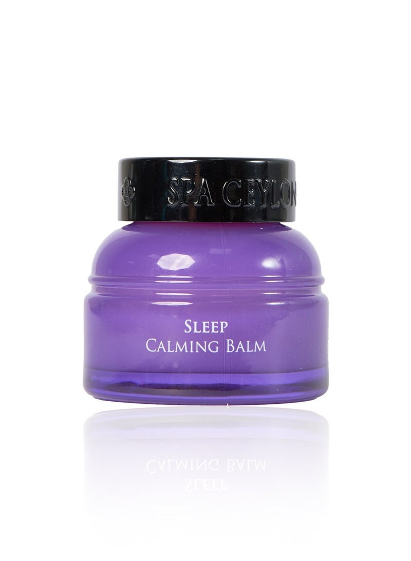 spa ceylon Sleep Calming Balm, Natural Sleep Aid With Lavender & Ylang Ylang, Soothing Body Balm For Bedtime Routine, Suitable For All Skin Types,25g - Image 2