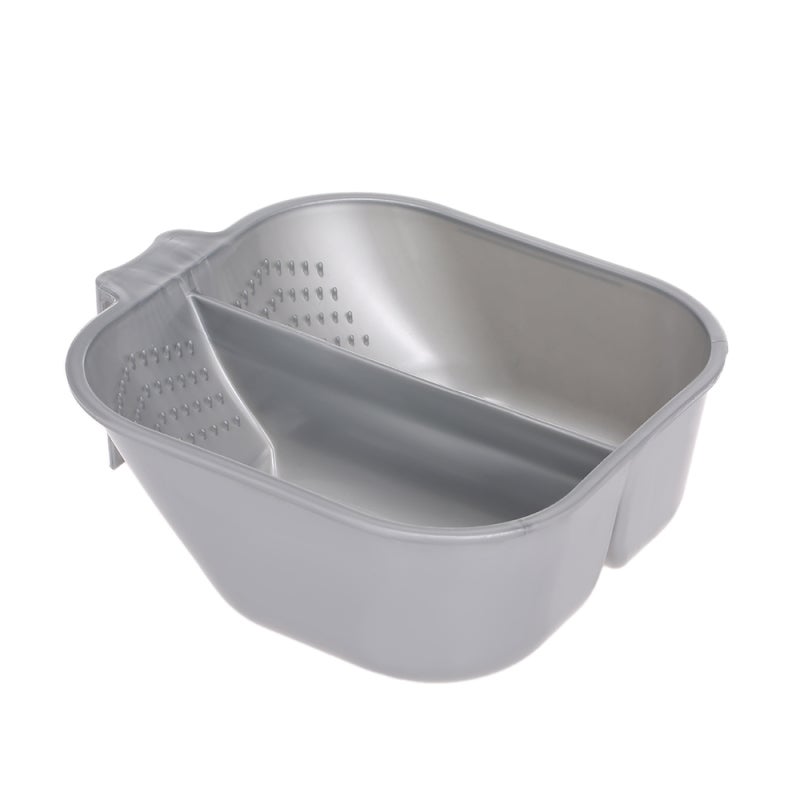 Hair Dye Bowl: Dual-Compartment Design + High-Quality Durable Plastic - Precise Inner Measuring Lines Portable Mixing Bowl for Salon Professionals and DIY Hair Coloring At Home - Image 4