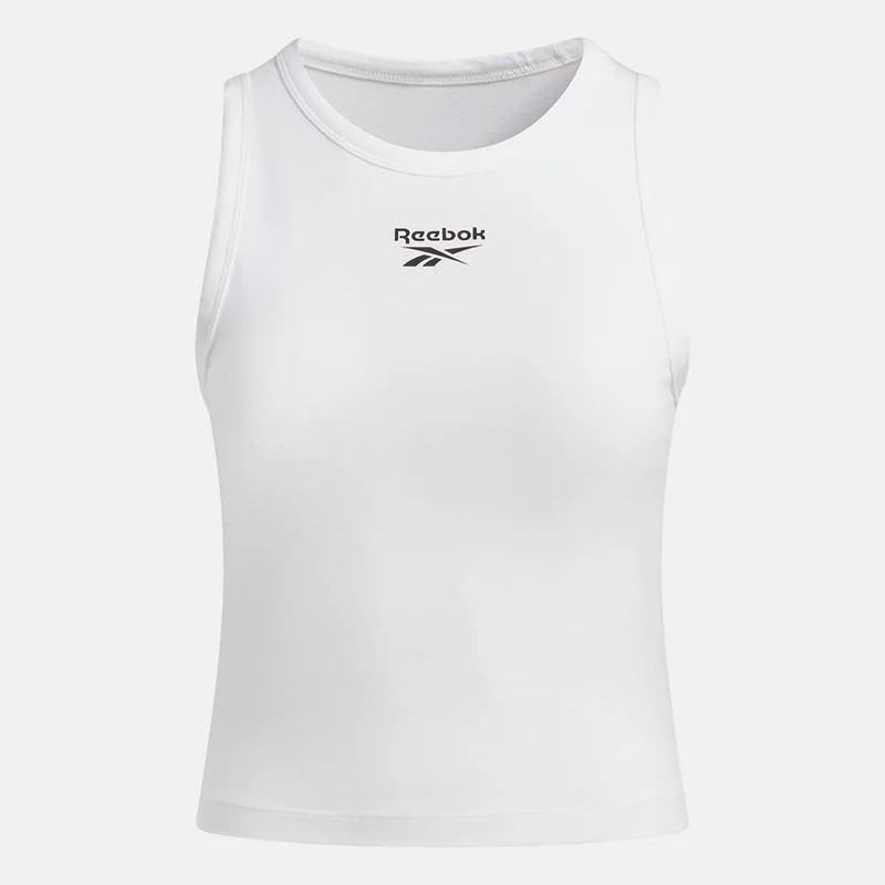 Reebok White Reebok Rib Tank Women's Top - White for Women | Best Price UAE