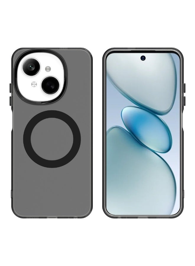 عام غطاء مغناطيسي غير لامع متوافق مع إنفينيكس سبارك جو 2025 مع شحن لاسلكي، غطاء صافي بأربع وسادات هوائية مضادة للسقوط. - Image 3