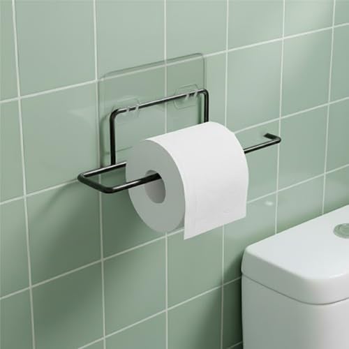 WonderStand Toilet Paper Holder, Bathroom Toilet Paper Roll Holder Wall Mounted, Toilet Tissue Hanger (Set of 1) - Image 1