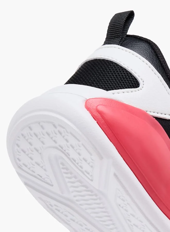 Kappa Boys' Logo Detail Sports Shoes with Hook and Loop Closure