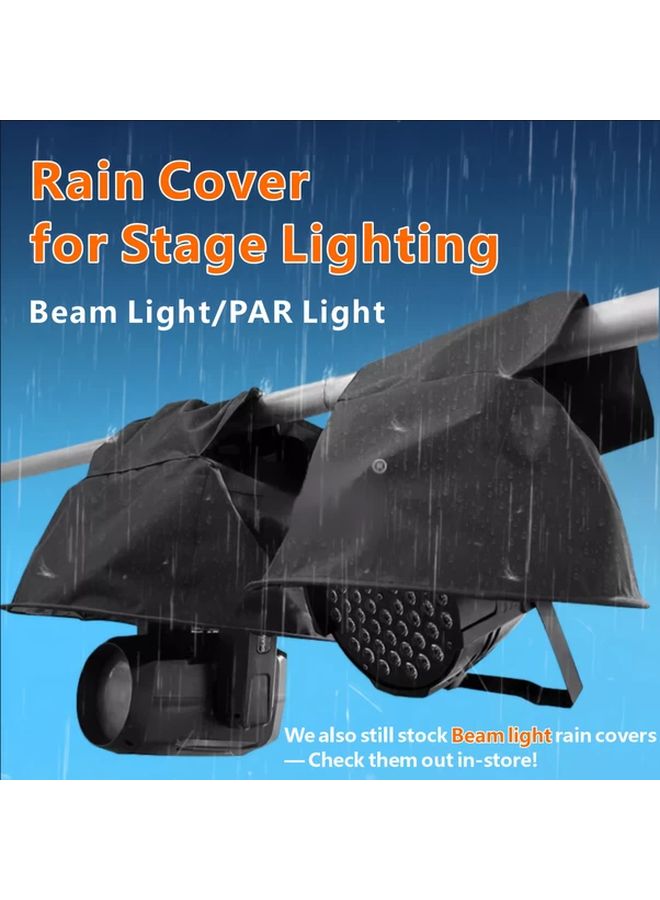 Transparent Quick Release LED PAR Light Rain Cover For Stage Lighting Outdoor Events - Image 3