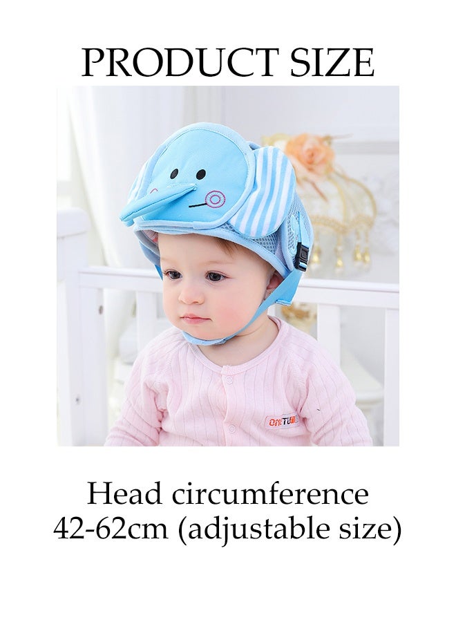 Adjustable Baby Safety Helmet, Head Protective Cap, Baby Head Protectors, Cartoon Bumper Hat for Baby Walking Running Crawling Age 6-36 Months - Image 2
