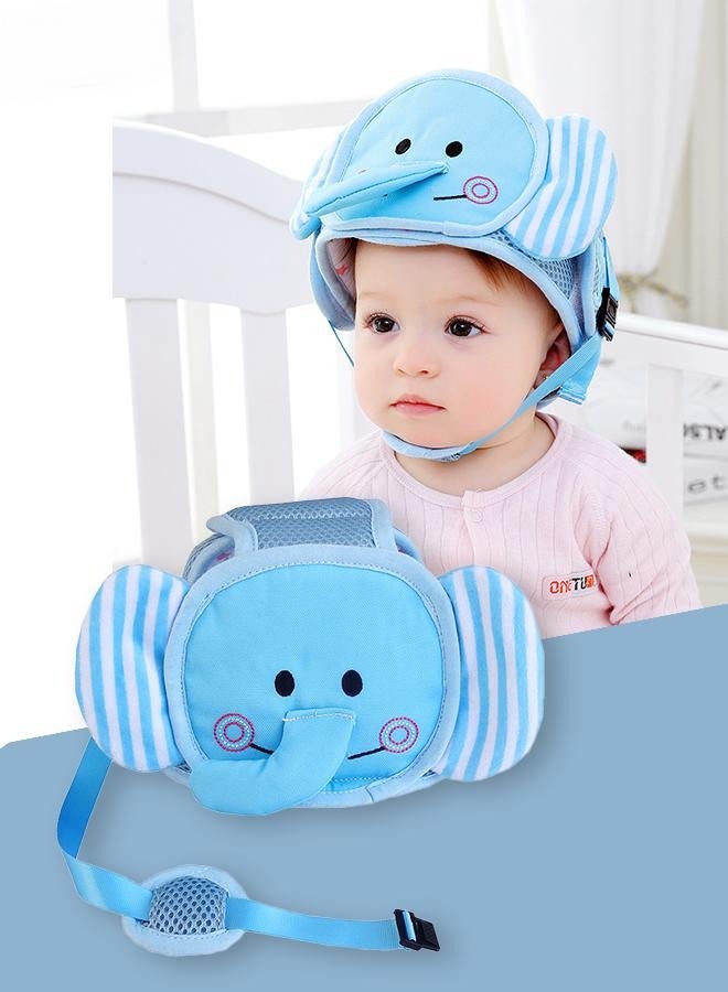 Adjustable Baby Safety Helmet, Head Protective Cap, Baby Head Protectors, Cartoon Bumper Hat for Baby Walking Running Crawling Age 6-36 Months - Image 1