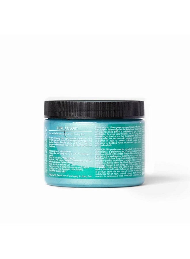 As I Am S I Am Curl Color Minty Mermaid 6 Ounce Color And Curling Gel Temporary Color - Image 3