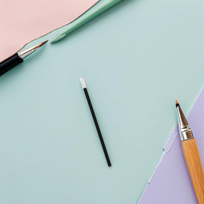 300pcs Disposable Mini Lip Brushes Lip Applicators Portable Lipstick Wands Soft Bristles for Travel and Professional Makeup Application - Image 5