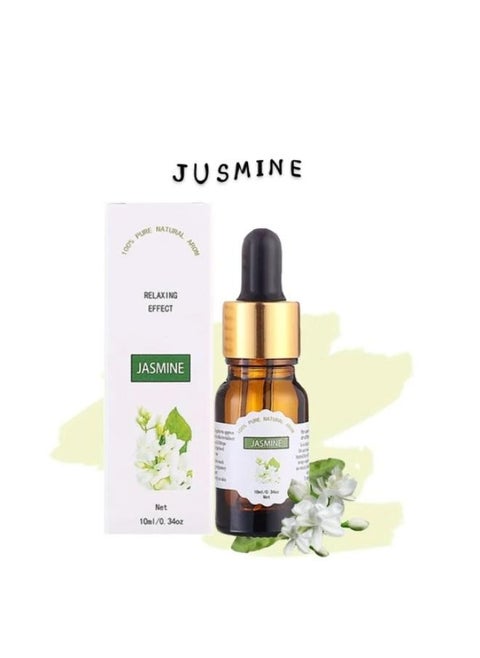 100% Pure Natural Jasmine Scent Essential Oil with Relaxing Effect of Humidifier and Diffuser