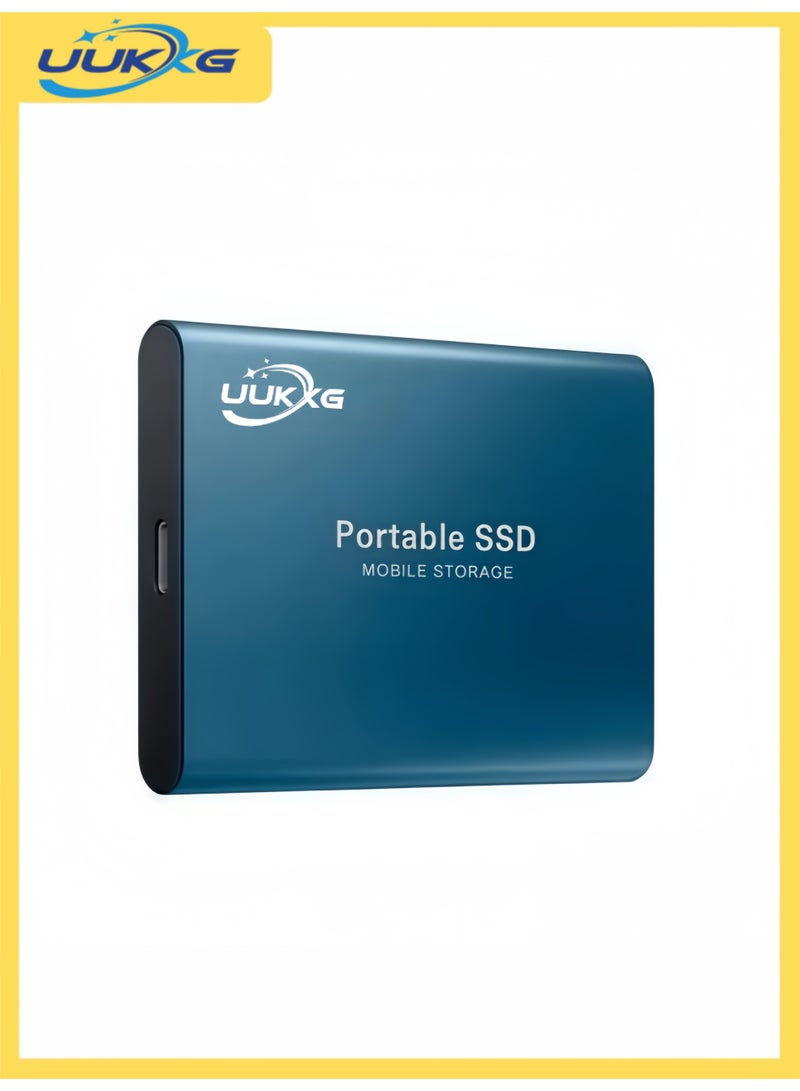 UUKKG 2TB Portable External SSD, 2000GB USB 3.1 High Speed Data Transfer, Computer Backup Drive Support Data Storage Transfer, USB C Mini Portable External Solid State Drive for PC/Laptop/Phones and More - Image 1
