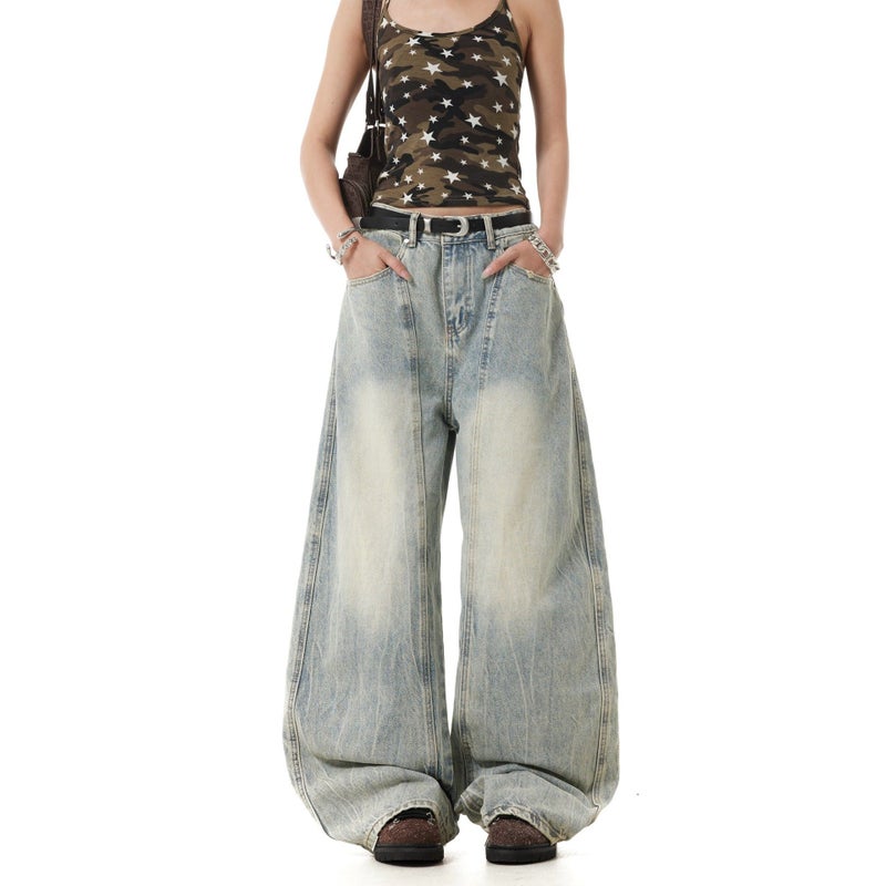 Vintage Classic European-American Design Daily Commute Jeans  Size_S - Image 2