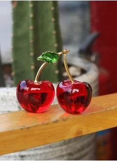 RARELY Crystal Cherry Decoration Birthday Gifts For Mother Sisters Brother And Friend  - Image 3