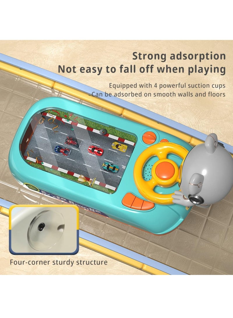 Steering Wheel Game Toys for Kids Simulated Driving Racing Car Game with Musical Interactive Educational Learning Racing Desktop Game Sensory Toy for Young Children (Racing)  - Image 5