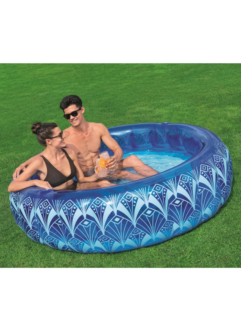 Bestway Pool Bohemian Blue 168x53cm | Inflatable Pool | Family Pool Perfect for Summer - pzsku/Z4589A3BAAD16D7AD3A7AZ/45/1741602677/e6e84d36-40c4-4645-915a-3d5dcf1b1431