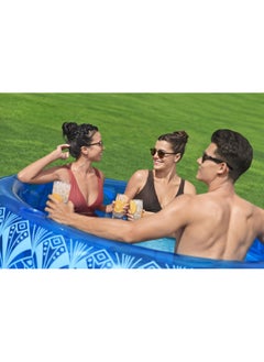 Bestway Bestway Pool Bohemian Blue 168x53cm | Inflatable Pool | Family Pool Perfect for Summer  - Image 4
