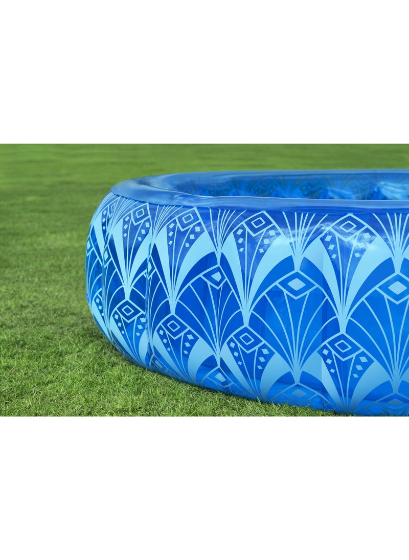 Bestway Pool Bohemian Blue 168x53cm | Inflatable Pool | Family Pool Perfect for Summer