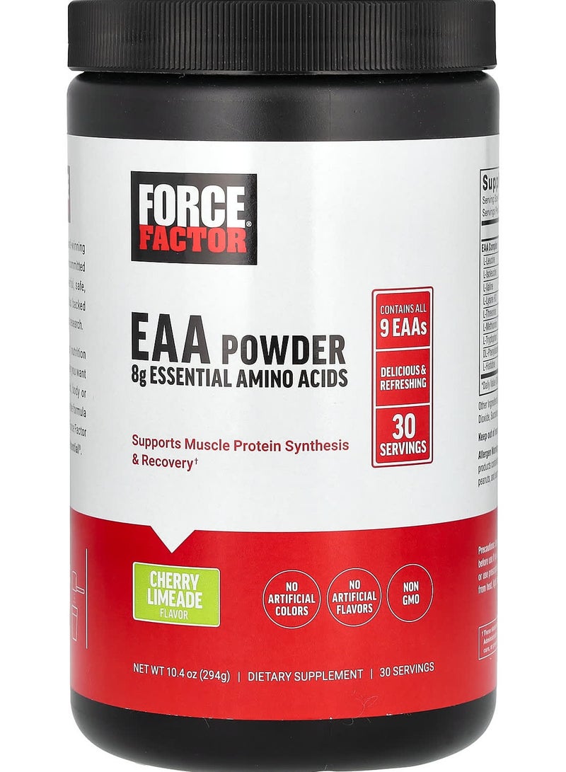 Force Factor EAA Powder Cherry Limeade 10.4 oz (294 g)