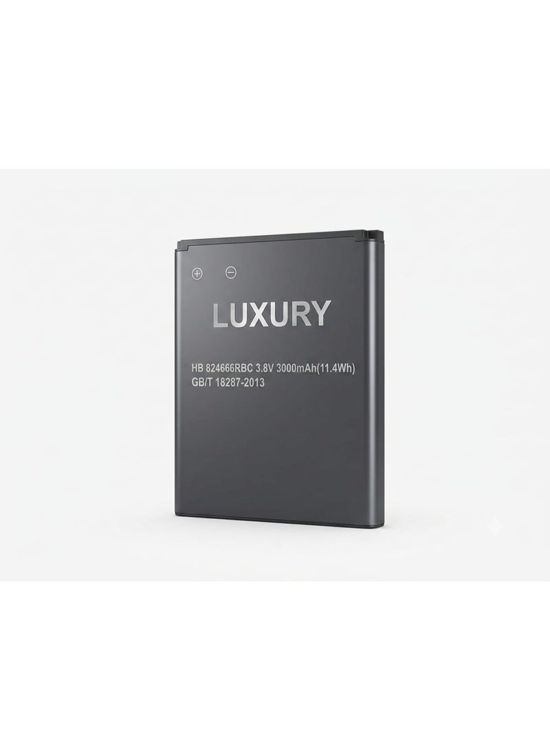 لوكشري بطارية بديلة Luxury 3000mAh لأجهزة راوتر ZTE MU5001 MU5002 5G WiFi - HB824666RBC - Image 1