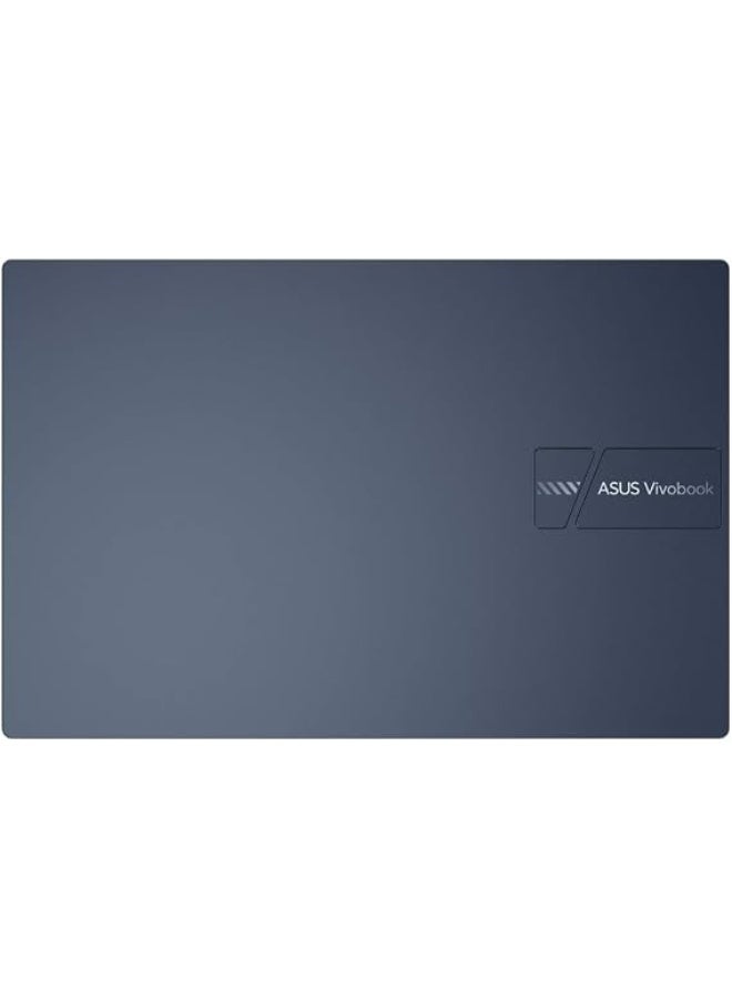 أسوس Vivobook x1404va Laptop With 14-Inch Full HD Display,Intel Core i7-1355U Processor/16GB RAM/512GB SSD/Intel UHD 600  Graphics/Windows 11 Home With free Bundle English Quiet Blue - Image 4
