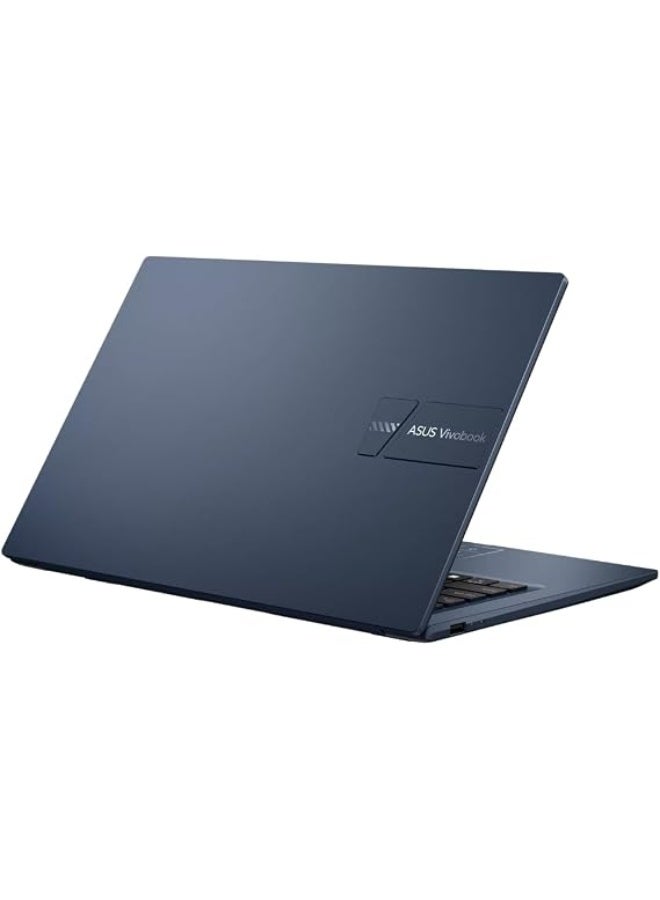 أسوس Vivobook x1404va Laptop With 14-Inch Full HD Display,Intel Core i7-1355U Processor/16GB RAM/512GB SSD/Intel UHD 600  Graphics/Windows 11 Home With free Bundle English Quiet Blue - Image 2