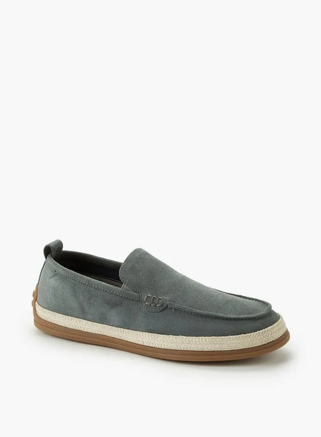 ببرمنة Men Slip-On Espadrille Loafers