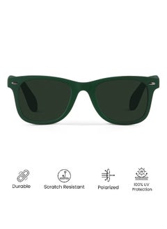 Woggles Teal dream polarized wayfarer sunglasses  - Image 4