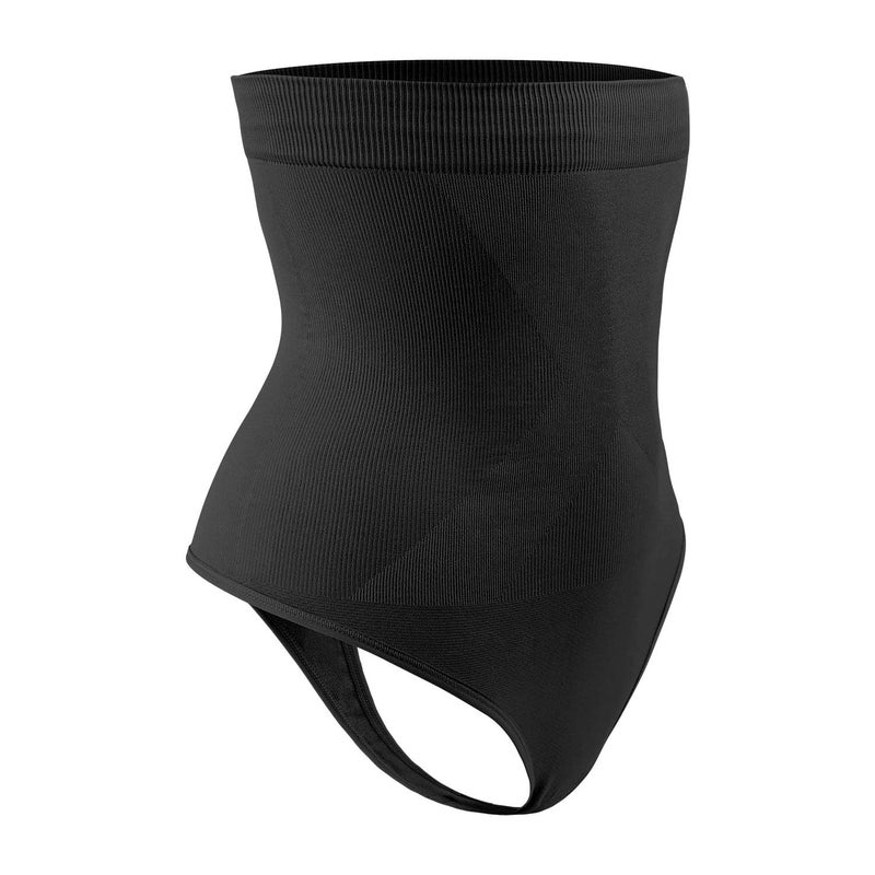 DREAM SLIM Women's High-Waist Seamless Body Shaper Briefs Firm Control Tummy Thong Shapewear Panties Girdle Underwear Black - Image 1