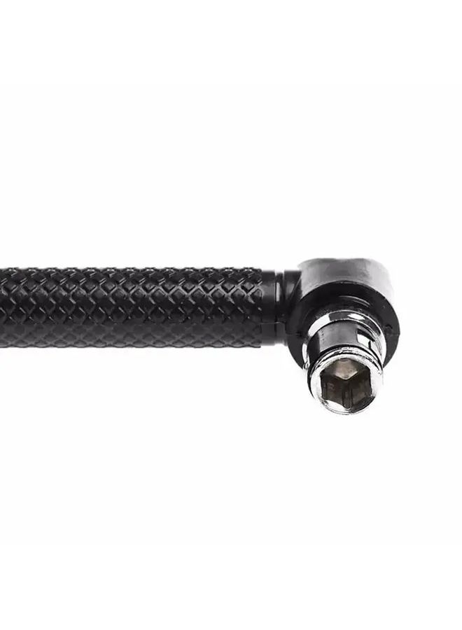 Professional Heavy Duty Vanadium Steel L Shaped Extension Bar Wrench 10 Bits Long Screwdriver For Tight Spaces Nut And Bolt Removal Ideal For Electricians Plumbers DIY And Automotive Repair - Image 4