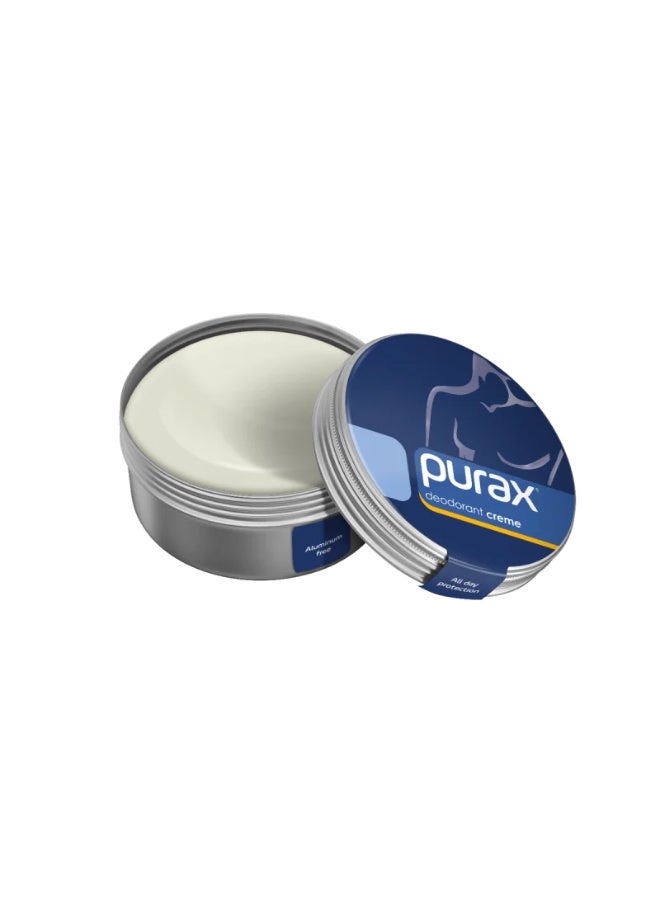 PURAX PURAX Deodorant Cream - Deodorant Cream with Aloe Vera, without Aluminium and Alcohol (1 x 80 g) - Image 1