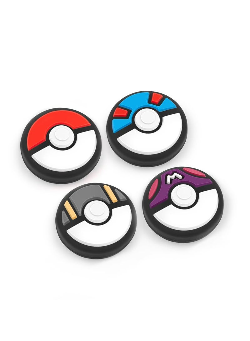 Switch Joycon Thumb Grip Caps, Soft Silicone Joystick Cover Compatible with Nintendo Switch/OLED/Switch Lite, Analog Stick Grips Button Covers for Switch - Image 1