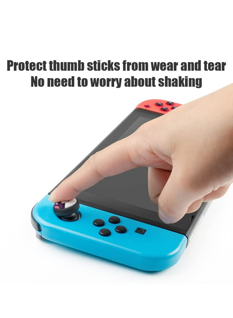 Switch Joycon Thumb Grip Caps, Soft Silicone Joystick Cover Compatible with Nintendo Switch/OLED/Switch Lite, Analog Stick Grips Button Covers for Switch - Image 5