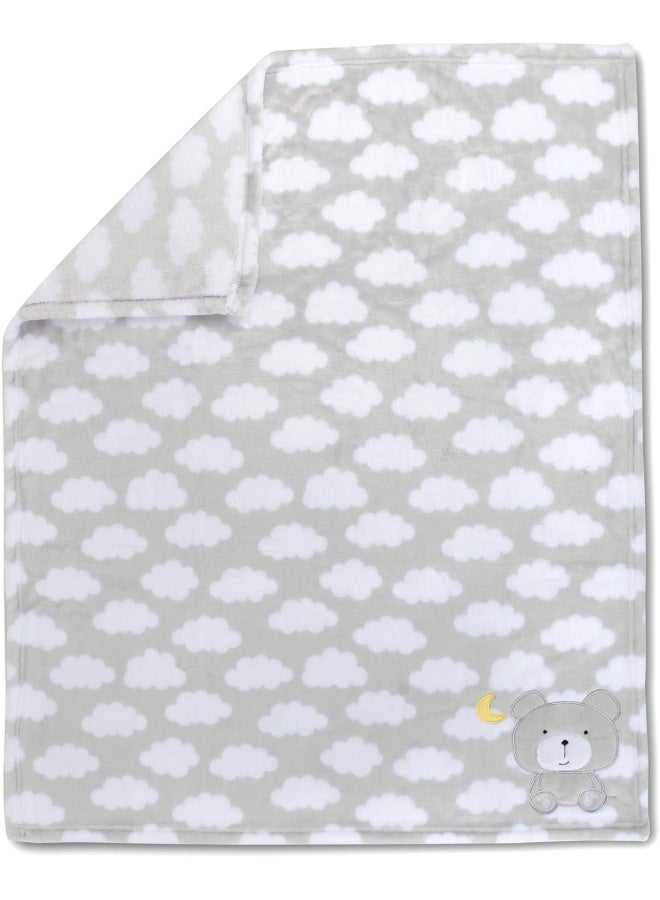 Baby Essentials Plush Fleece Throw and Receiving Baby Blankets for Boys and Girls  - Image 3