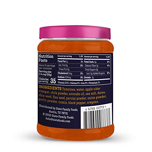 Siete Sauce Enchilada Red 15 OZ - Image 3