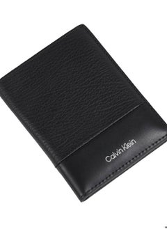 CALVIN KLEIN Men's Bifold Wallet - Leather, Black  - Image 4