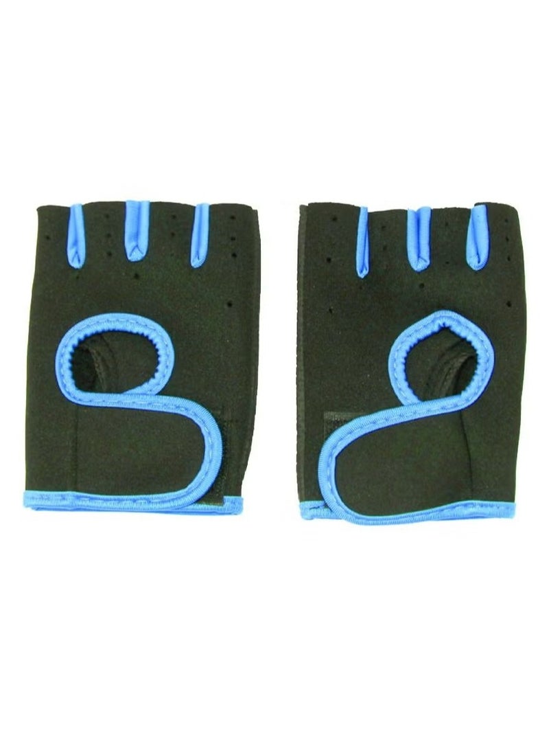 Generic - Workout Glove Set for Sports, Lifting Weights, Gym Excercise, Home Workouts And Fashion, Open Finger Gloves Pair With Full Palm Protection, Textured Non Slip Grip, Wrist Support for Men And Women - Image 1