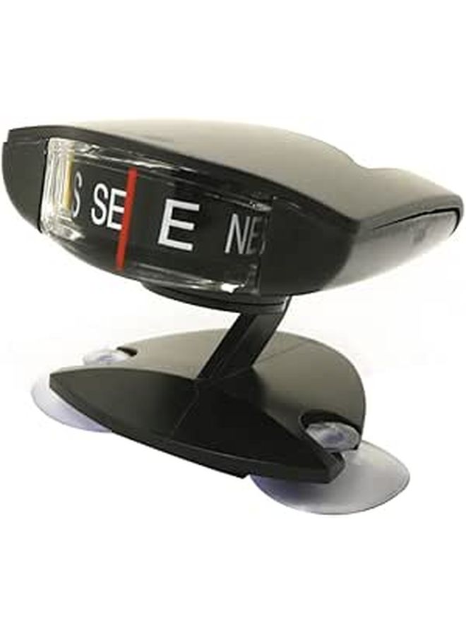 Mini Car Compass Ball Adhesive Suction Cup Dashboard Navigation Tool - Image 1