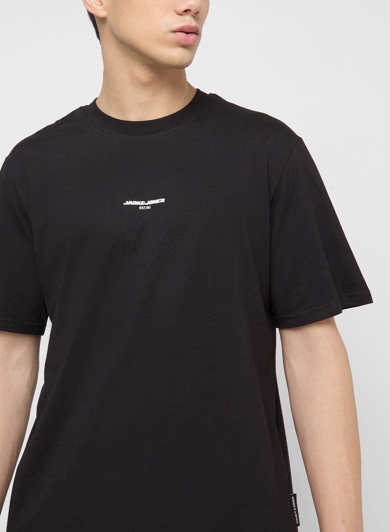 JCOLIDO AOP BACK PRINT TEE SS CREW NECK