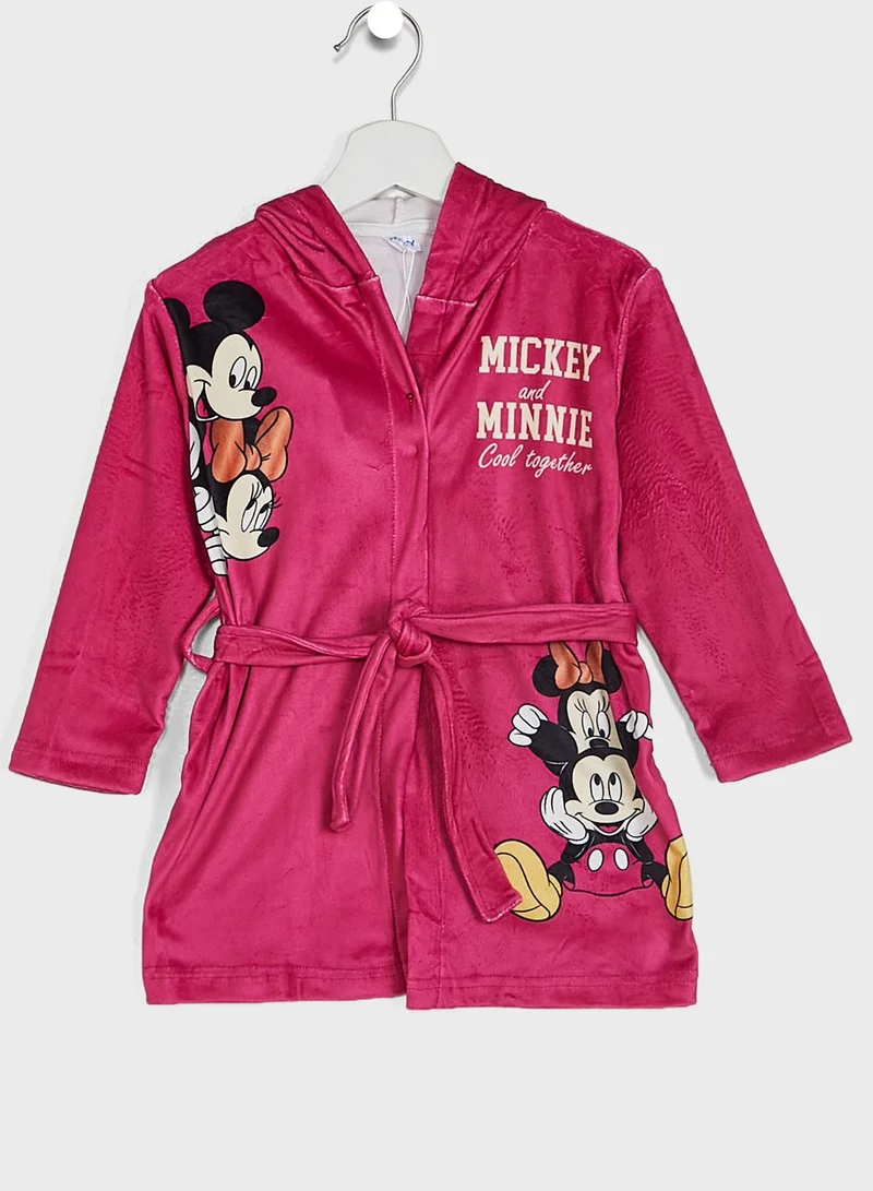 Disney Minnie Mouse Kids Mickey Mouse Robe