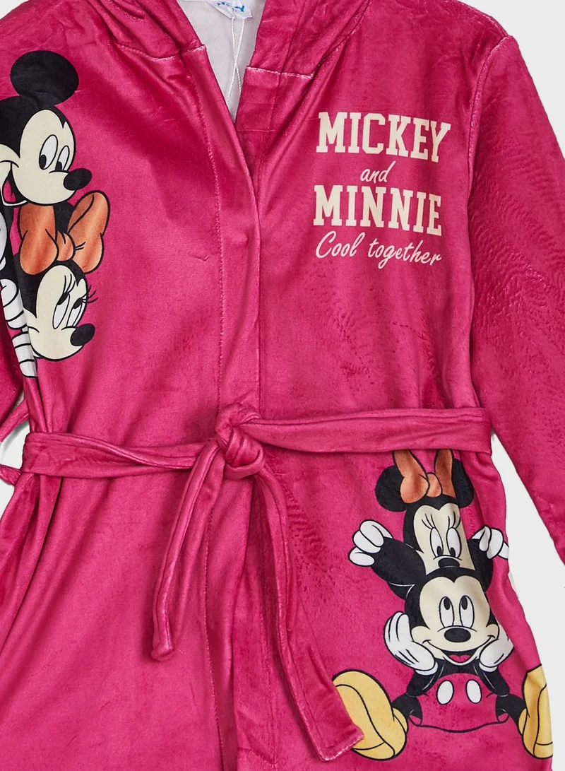 Disney Minnie Mouse Kids Mickey Mouse Robe