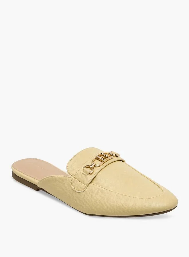 Flora Bella By Shoexpress Women Metal Accent Mules