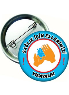 Hediye Panayırı Gift Fair 20 Let's Wash Our Hands for Health Badge 