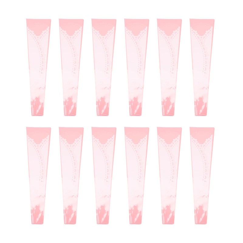 Retro Lace Flower Packaging Bags Rose Pink 20pcs for Florist Bouquet Floral Arrangement - Image 2