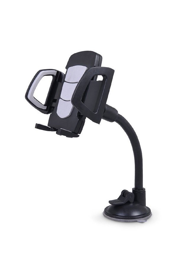 Bukela - Car Phone Mount,  3-in-1 Cell Holder Air Vent Dashboard Mount Windshield for iPhone Xs Max R X 8 Plus 7 6S Samsung Galaxy S9 S8 Edge S7 S6 LG Sony and More - Image 1