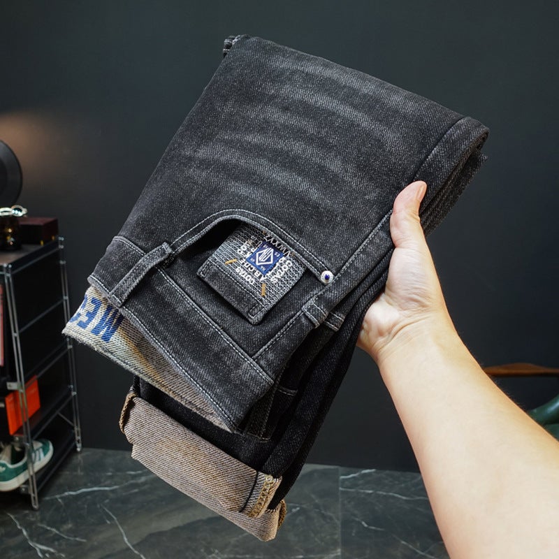 Unisex Classic Denim Jeans Loose Fit Daily Outdoor Wear - Image 5