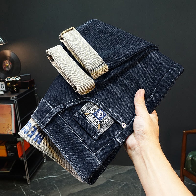 Unisex Classic Denim Jeans Loose Fit Daily Outdoor Wear - Image 4