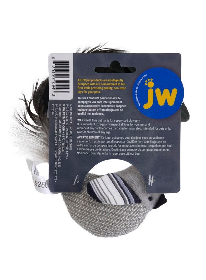 JW JW Cataction Black and White Bird Toy, Multi, One Size  - Image 1