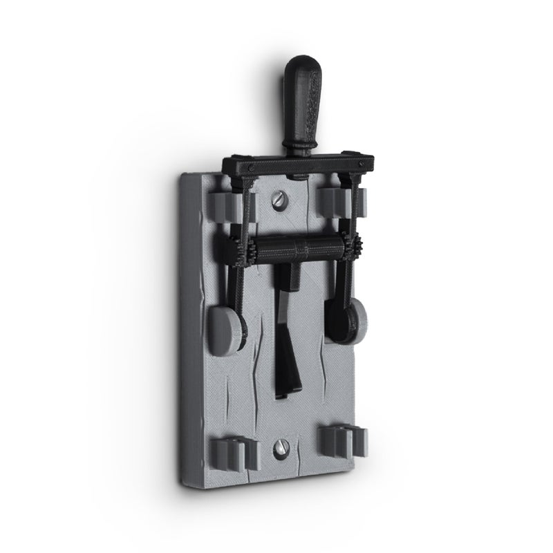 Frankenstein Light Switch CoverPaddle Grey